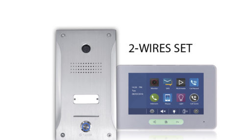 Video Intercom System 2 wire door entry system