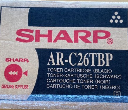 Sharp AR-C26TBP Black Toner Cartridge Original