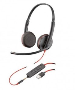 Plantronics C3225 Blackwire Stereo USB-A Headset 3.5mm