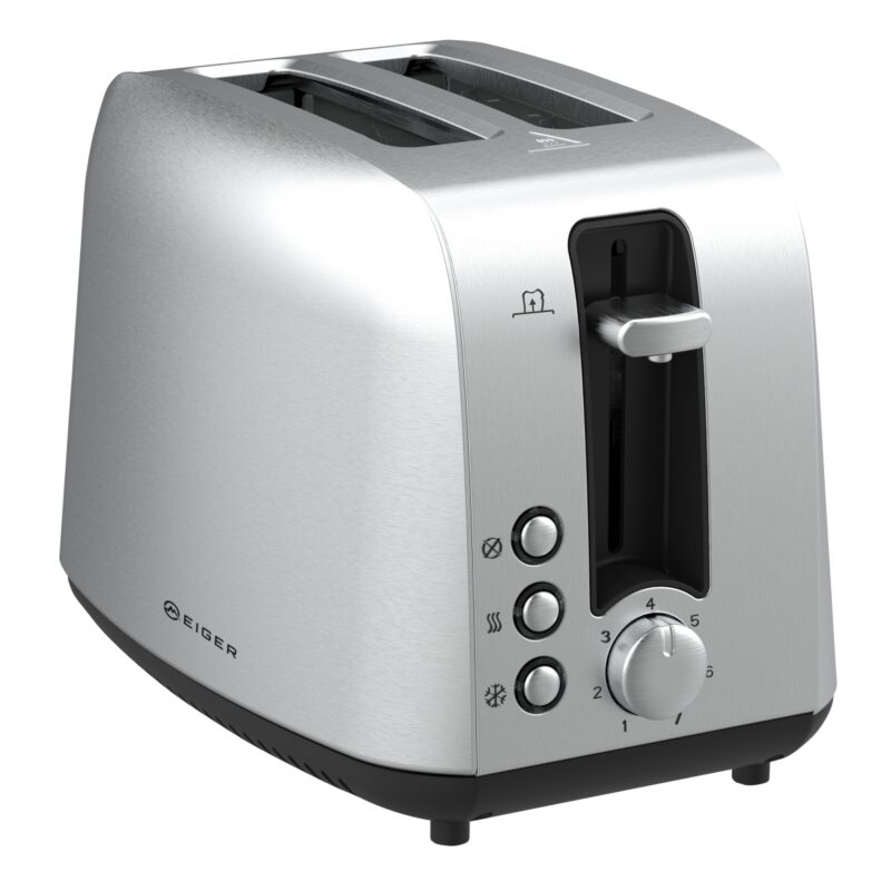 GENEVA 2 SLICE STAINLESS STEEL TOASTER FARANANI Electronic Products